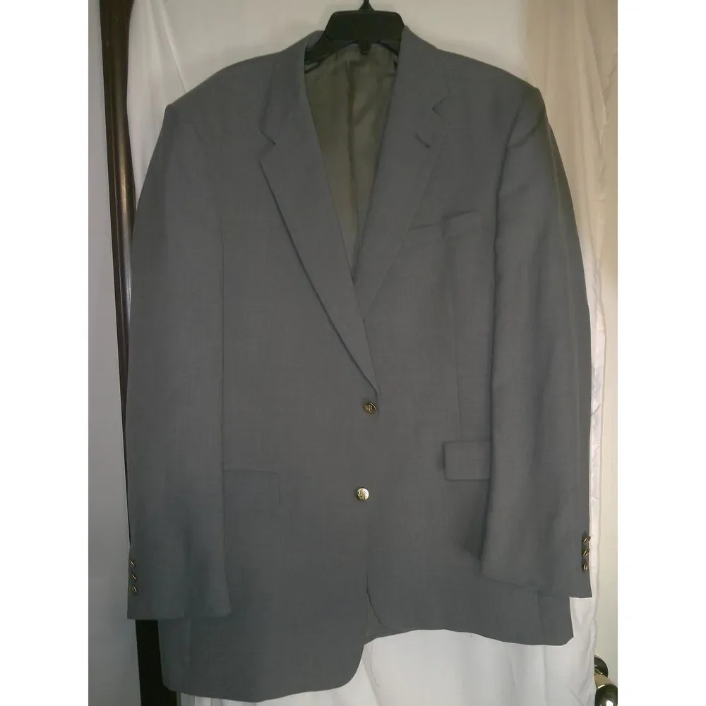 Jack Nicklaus Tournament Series‎ Gray Blazer Sport Coat Classic Fit 46L